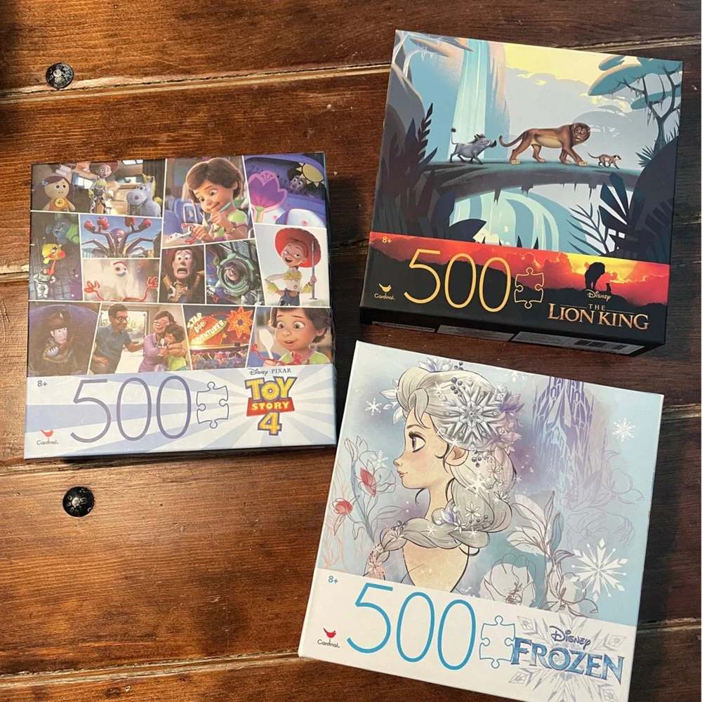 Disney Frozen 500-Piece Jigsaw Puzzle - Elsa Illustration